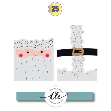 IL NEGOZIO DELLA MAMMA DI CLE- IL CALENDARIO PER L'AVVENTO 2025- Bustina numero 25