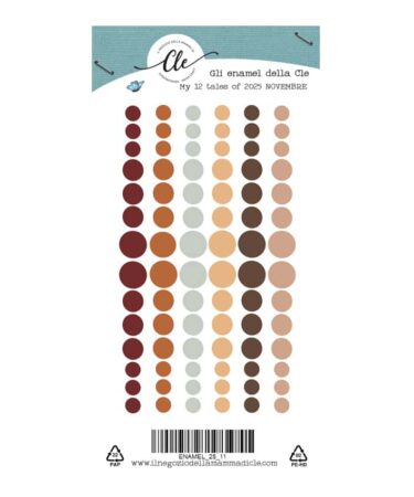 IL NEGOZIO DELLA MAMMA DI CLE - GLI ABBELLIMENTI DELLA CLE MY TALES OF  2025- NOVEMBRE- ENAMEL DOTS