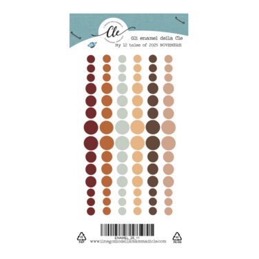 IL NEGOZIO DELLA MAMMA DI CLE - GLI ABBELLIMENTI DELLA CLE MY TALES OF  2025- NOVEMBRE- ENAMEL DOTS