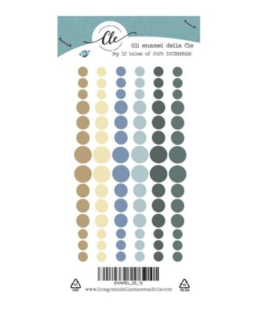 IL NEGOZIO DELLA MAMMA DI CLE - GLI ABBELLIMENTI DELLA CLE – MY 12 TALES OF 2025- DICEMBRE-  ENAMEL DOTS