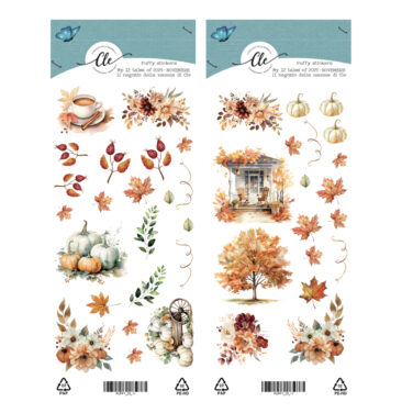 IL NEGOZIO DELLA MAMMA DI CLE - LE CARTE DELLA CLE - MY TALES OF  2025- NOVEMBRE -  PUFFY STICKERS