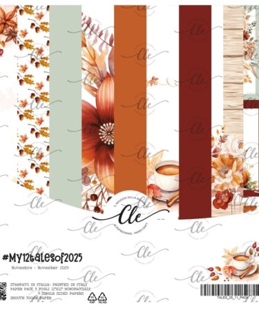 IL NEGOZIO DELLA MAMMA DI CLE - LE CARTE DELLA CLE - MY TALES OF  2025- NOVEMBRE  PAPER PACK