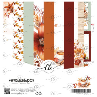 IL NEGOZIO DELLA MAMMA DI CLE - LE CARTE DELLA CLE - MY TALES OF  2025- NOVEMBRE  PAPER PACK