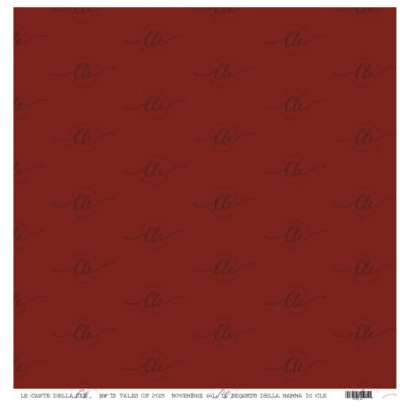 IL NEGOZIO DELLA MAMMA DI CLE - LE CARTE DELLA CLE - MY 12 TALES OF 2025- NOVEMBRE -  NUM.  641