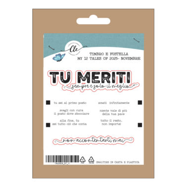 IL NEGOZIO DELLA MAMMA DI CLE - I TIMBRI DELLA CLE – MY TALES OF  2025- NOVEMBRE- TIMBRO + FUSTELLE COORDINATE