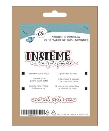 IL NEGOZIO DELLA MAMMA DI CLE - I TIMBRI DELLA CLE – MY TALES OF  2025- DICEMBRE -  TIMBRO + FUSTELLA COORDINATA