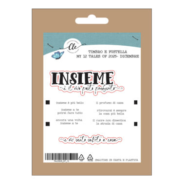 IL NEGOZIO DELLA MAMMA DI CLE - I TIMBRI DELLA CLE – MY TALES OF  2025- DICEMBRE -  TIMBRO + FUSTELLA COORDINATA