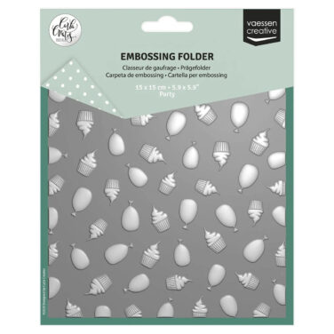Vaessen Creative • Embossing Folder Party 5.9x5.9"
