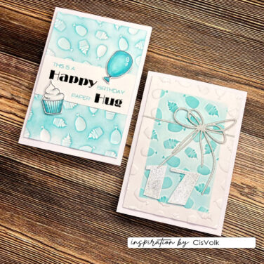 Alternative view of Vaessen Creative • Embossing Folder Party 5.9x5.9"