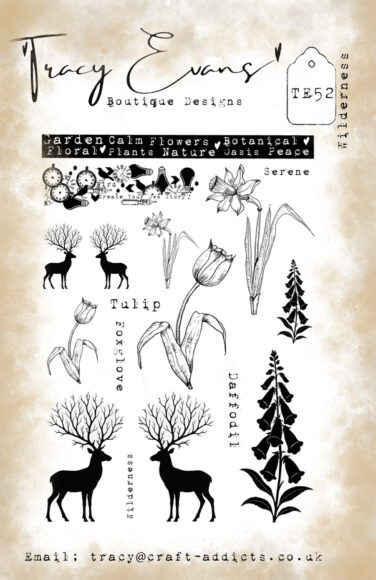 Tracy Evans Wilderness A5 Stamp