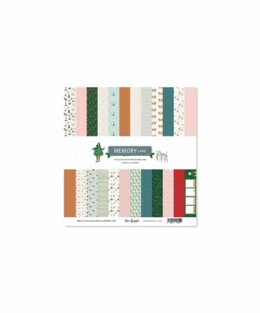 LORA BAILORA - Collezione MEMORY LANE -  Kit di 12 carte bifacciali 30,5x30,5 cm