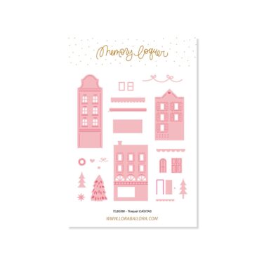 LORA BAILORA - Collezione MEMORY LANE - fustelle Casitas