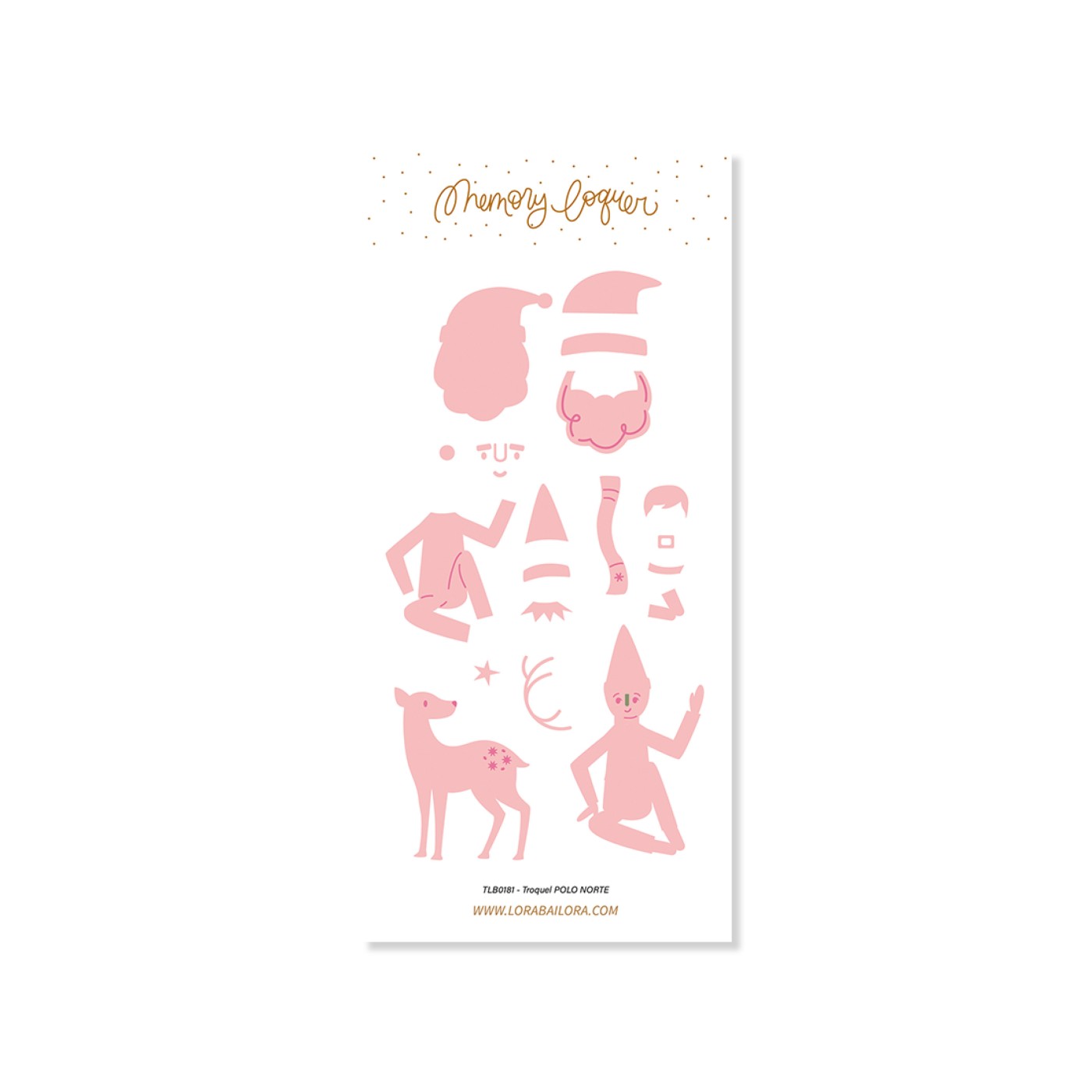 LORA BAILORA - Collezione MEMORY LANE - fustelle POLO NORTE