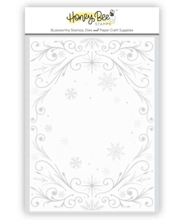 HONEY BEE Frosted Filigree - 3D Embossing Folder