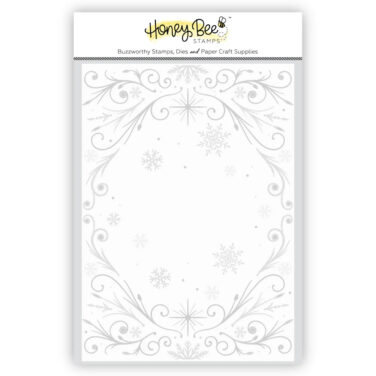 HONEY BEE Frosted Filigree - 3D Embossing Folder