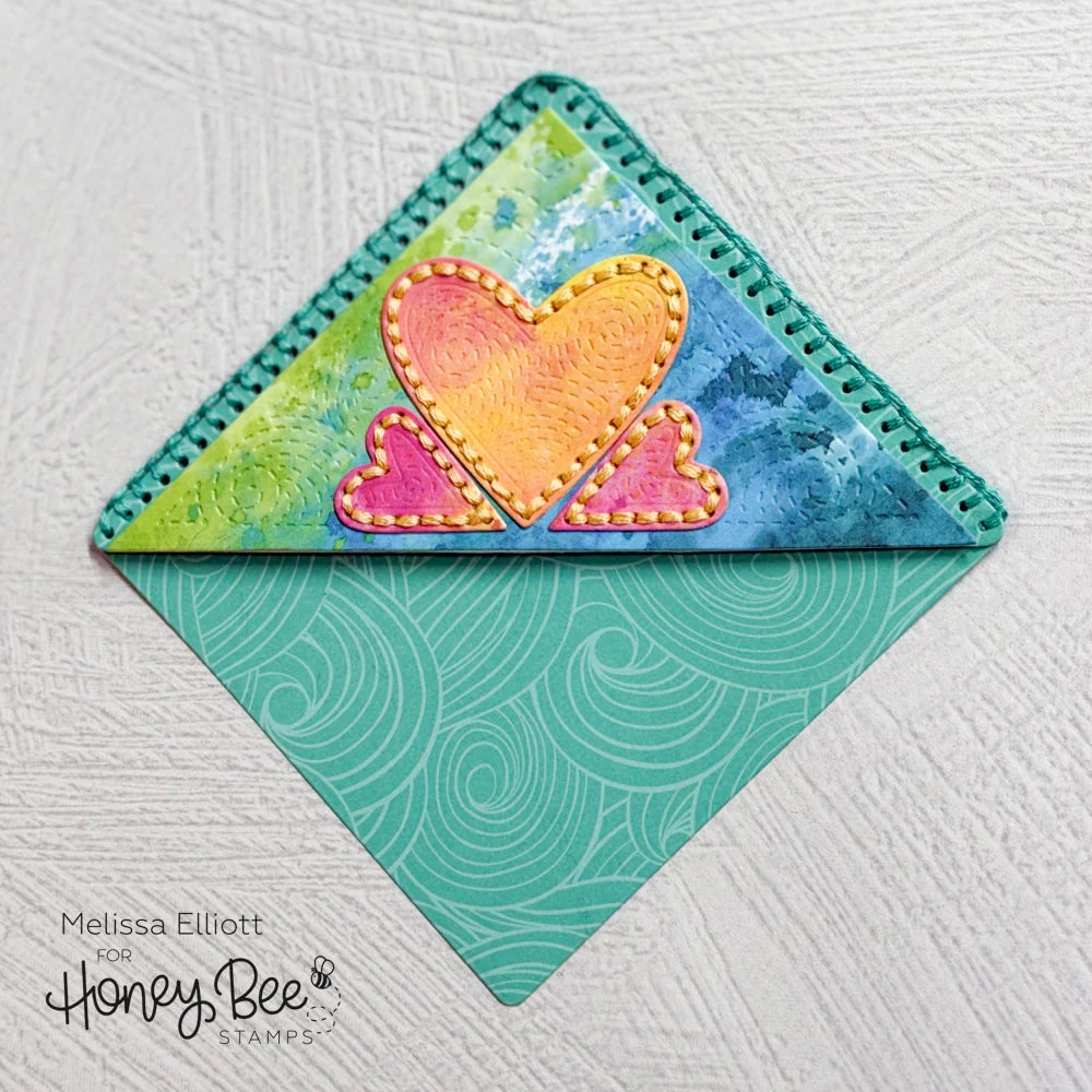 HONEY BEE- Honey Cuts - Stand-Alone Dies  In Stitches: Bookmarked - immagine 2