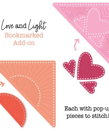 HONEY BEE In Stitches: Honey Cuts - Stand-Alone Dies - Bookmarked Love & Light