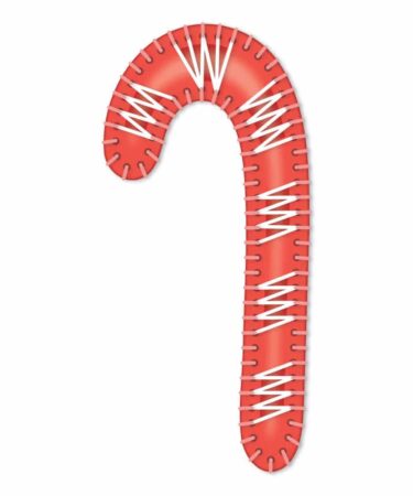 HONEY BEE  - Honey Cuts -In Stitches: Candy Cane