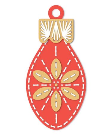 Alternative view of HONEY BEE In Stitches: Ornament - Honey Cuts - Stand-Alone Dies