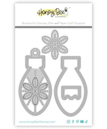 HONEY BEE In Stitches: Ornament - Honey Cuts - Stand-Alone Dies
