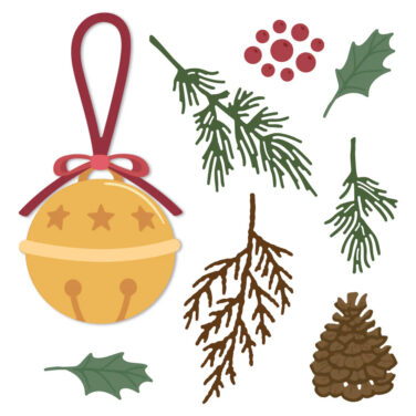 HONEY BEE Lovely Layers: Honey Cuts - Stand-Alone Dies -Sleigh Bell