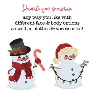 Alternative view of HONEY BEE - Honey Cuts - Stand-Alone Dies Lovely Layers: Vintage Snowman