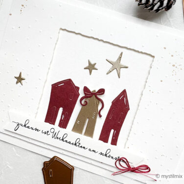 Alternative view of ALEXANDRA RENKE - Fustelle 'Schiefe Häuser 2'