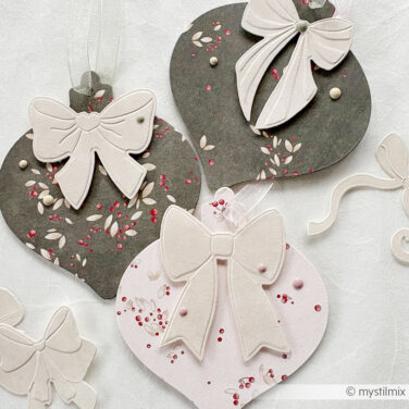 Alternative view of ALEXANDRA RENKE - Cut & Emboss Folder 'Schleifenpracht'