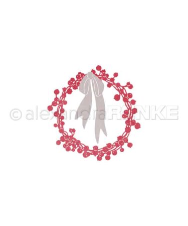 ALEXANDRA RENKE - Fustelle 'Großer Beerenkranz mit Schleife'