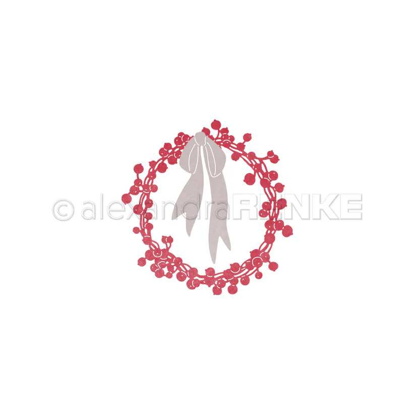 ALEXANDRA RENKE - Fustelle 'Großer Beerenkranz mit Schleife'