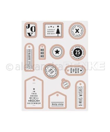 ALEXANDRA RENKE - Cut & Emboss Folder 'X-mas Wishes'