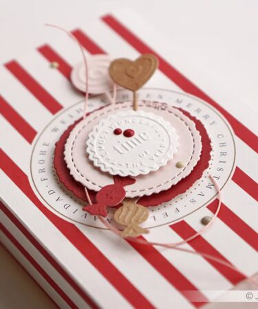 Alternative view of ALEXANDRA RENKE - Cut & Emboss Folder 'Ho Ho Ho'