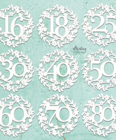 MINTAY - Chippies - Decor - Jubilee Numbers