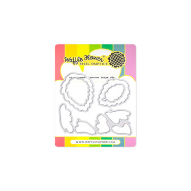 WAFFLE FLOWER - Snowcapped Pinecone Shape Die