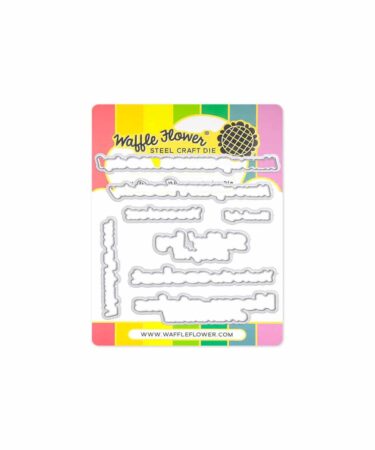 WAFFLE FLOWER - Pawder Day Sentiments Matching Die