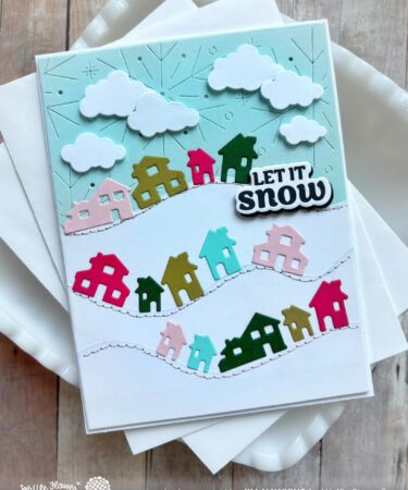 Alternative view of WAFFLE FLOWER - Snow Angel Sentiments Stamp Set