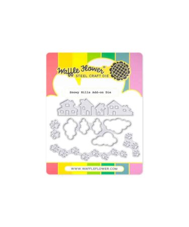 WAFFLE FLOWER - Snowy Hills Add-on Die