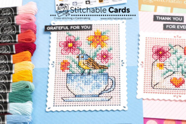 Alternative view of WAFFLE FLOWER - Pattern - Cup of Tea