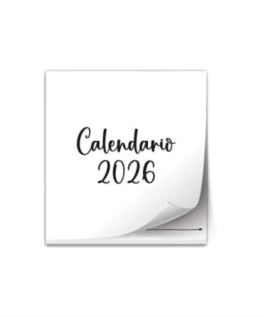 TOMMY ART -Calendarietto 2026 - Conf 5 mini calendari quadrati