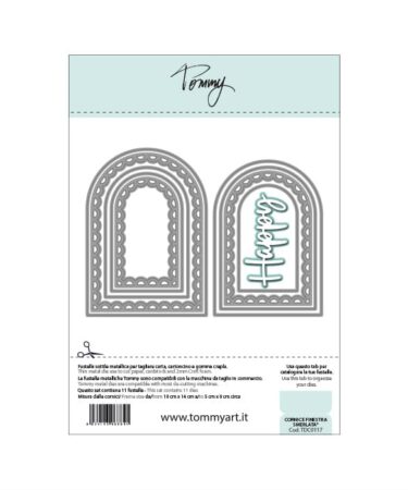 TOMMY ART - tommy fustella - Cornice finestra smerlata®