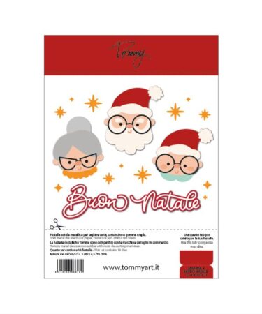 TOMMY ART -Tommy fustella - Mamma e babbo Natale®