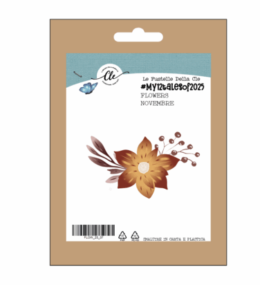 IL NEGOZIO DELLA MAMMA DI CLE-LE FUSTELLE DELLA CLE - FUSTELLA MY 12 TALES OF 2025- FLOWERS -NOVEMBRE IN ARRIVO A INIZIO DICEMBRE