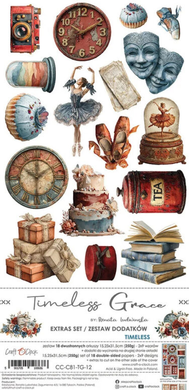 Craft O'Clock - Collezione Timeless Grace Extras Set Timeless