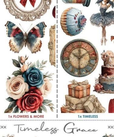 Craft O'Clock - Collezione Timeless Grace Extras Set Mix