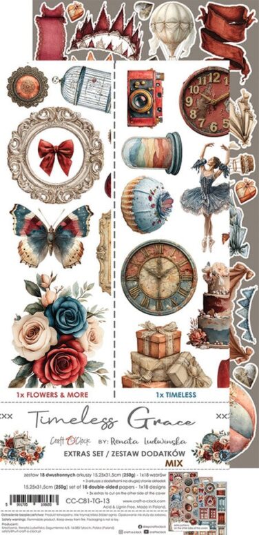Alternative view of Craft O'Clock - Collezione Timeless Grace Extras Set Mix
