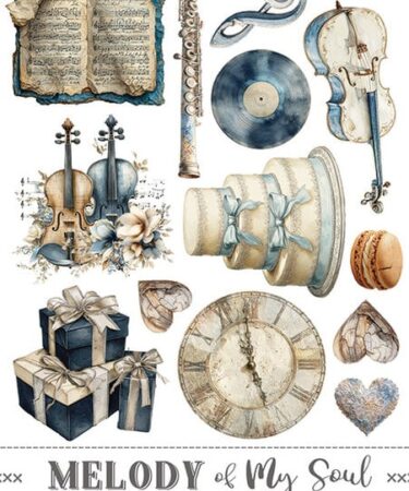 Craft O'Clock - Collezione Melody of My Soul Extras Set Melody