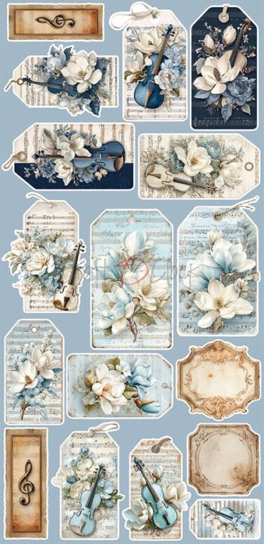 Alternative view of Craft O'Clock - Collezione Melody of My Soul Extras Set Flowers & More