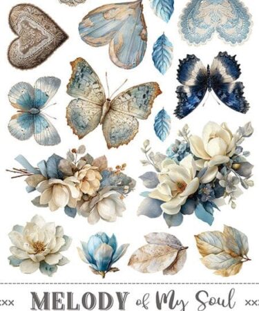 Craft O'Clock - Collezione Melody of My Soul Extras Set Flowers & More