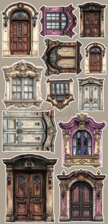 Alternative view of Craft O'Clock - Collezione Plum & Caramel Extras Set Plum