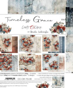 Craft O'Clock - Collezione Timeless Grace 12x12 Inch Paper Set